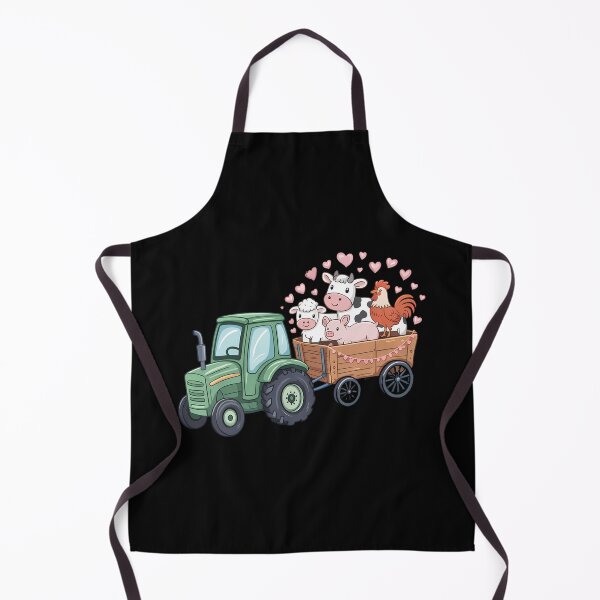Item preview, Tractor Valentine Farmer Farm Animal Western Country designed and sold by sterabamineh.
