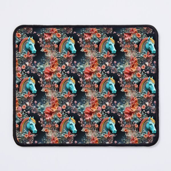 Artikelvorschau, Ein Pferd, das davon träumt, ein Seepferdchen zu sein, Muster entworfen und verkauft von Vibria Pattern Studio.