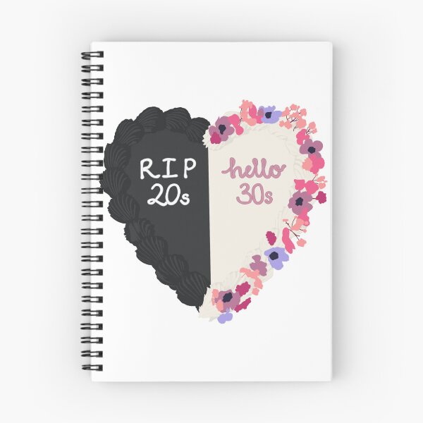 Item preview, RIP 20s Hello 30s Birthday Cake designed and sold by FreeOrca.