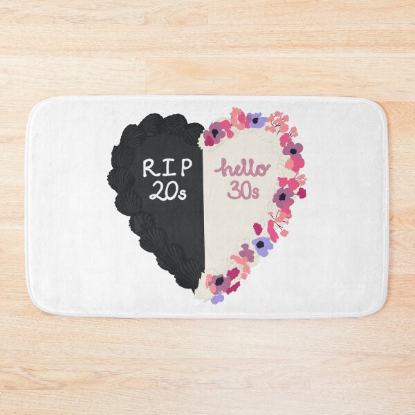 Item preview, RIP 20s Hello 30s Birthday Cake designed and sold by FreeOrca.