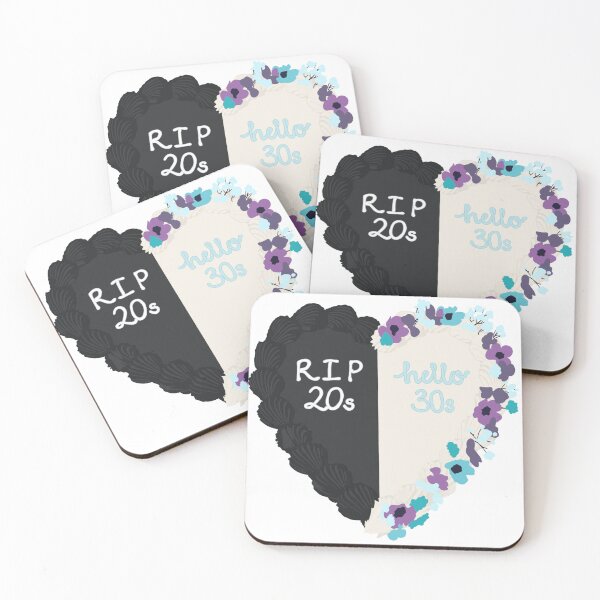 Item preview, RIP 20s Hello 30s Birthday Cake designed and sold by FreeOrca.