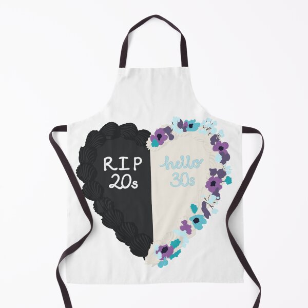 Item preview, RIP 20s Hello 30s Birthday Cake designed and sold by FreeOrca.