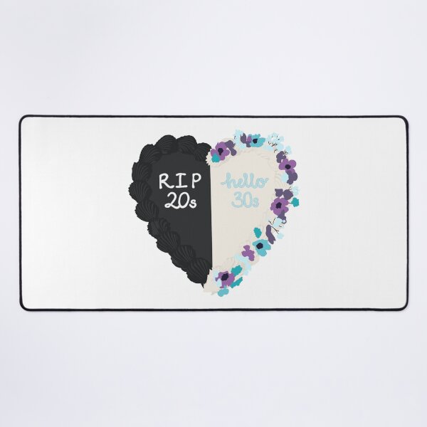 Item preview, RIP 20s Hello 30s Birthday Cake designed and sold by FreeOrca.