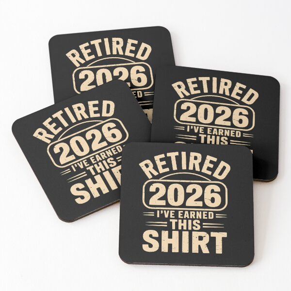 Item preview, retired - retirement - retirement gift - retired 2026 - retirement 2026 - out of office - permanent vacation - earned it designed and sold by JansenGS.