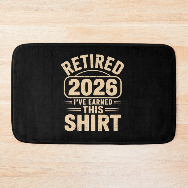 Item preview, retired - retirement - retirement gift - retired 2026 - retirement 2026 - out of office - permanent vacation - earned it designed and sold by JansenGS.