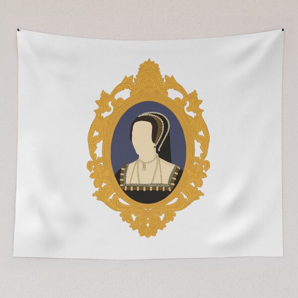 Item preview, Queen Tudor Anne Boleyn Golden Frame designed and sold by FreeOrca.