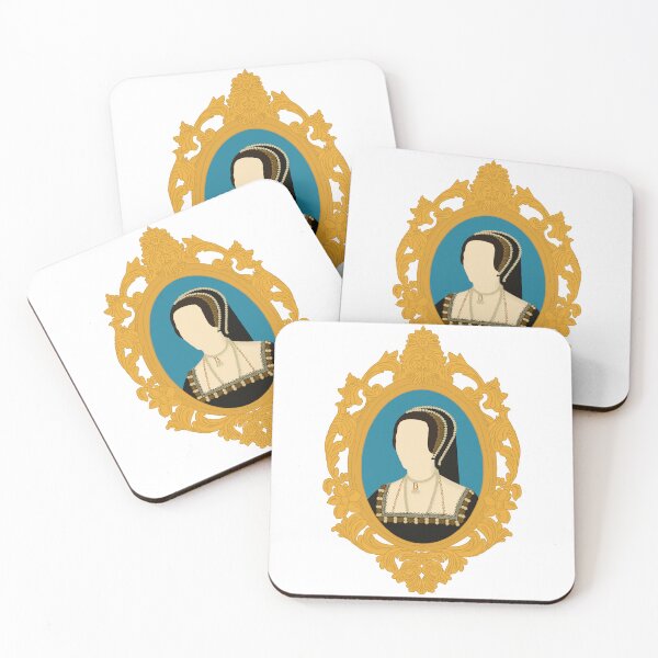 Item preview, Queen Tudor Anne Boleyn Golden Frame designed and sold by FreeOrca.