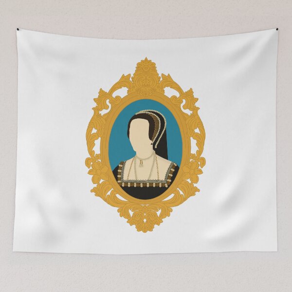 Item preview, Queen Tudor Anne Boleyn Golden Frame designed and sold by FreeOrca.