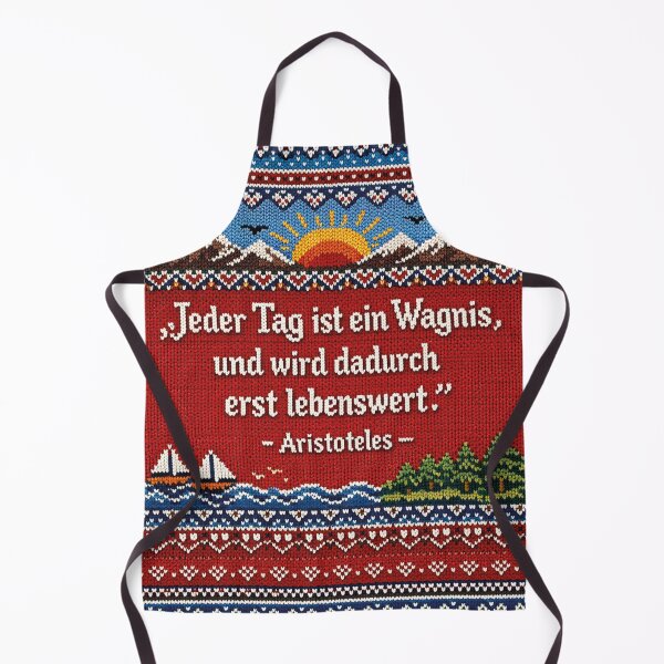 Item preview, Every day is a risk, Aristotle quote designed and sold by Mauswohn.