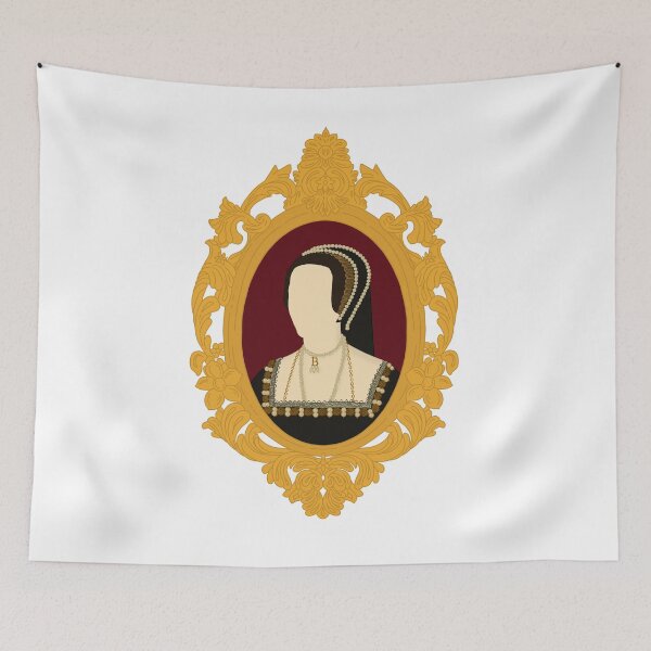 Item preview, Queen Tudor Anne Boleyn Golden Frame designed and sold by FreeOrca.