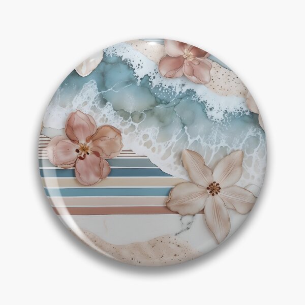 Item preview, Abstract Floral Nautical Collage designed and sold by SolaoLab.