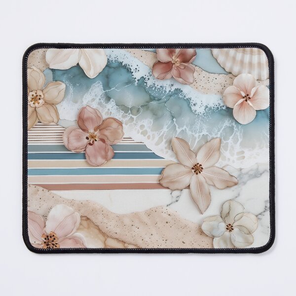 Item preview, Abstract Floral Nautical Collage designed and sold by SolaoLab.