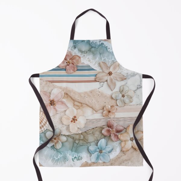 Item preview, Abstract Floral Nautical Collage designed and sold by SolaoLab.