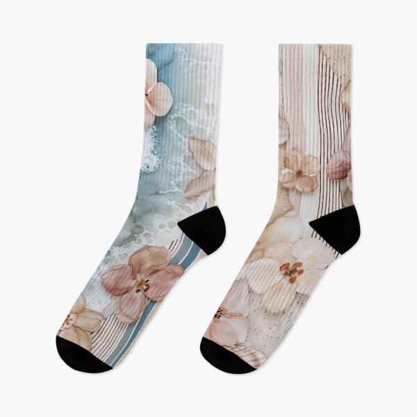 Item preview, Abstract Floral Nautical Collage designed and sold by SolaoLab.