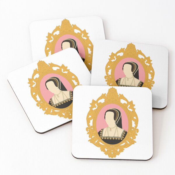 Item preview, Queen Tudor Anne Boleyn Golden Frame designed and sold by FreeOrca.