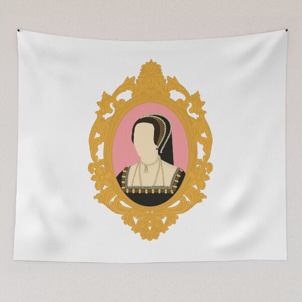 Item preview, Queen Tudor Anne Boleyn Golden Frame designed and sold by FreeOrca.
