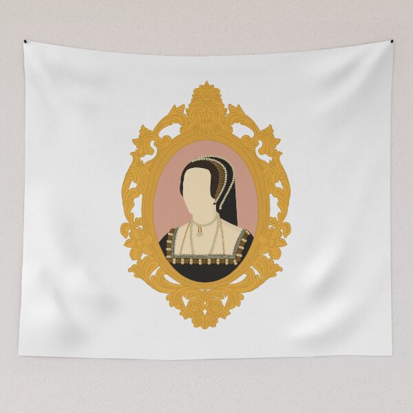 Item preview, Queen Tudor Anne Boleyn Golden Frame designed and sold by FreeOrca.