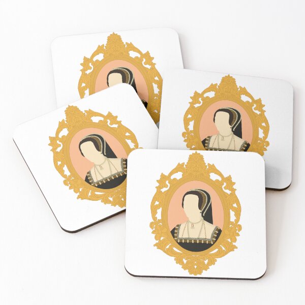 Item preview, Queen Tudor Anne Boleyn Golden Frame designed and sold by FreeOrca.