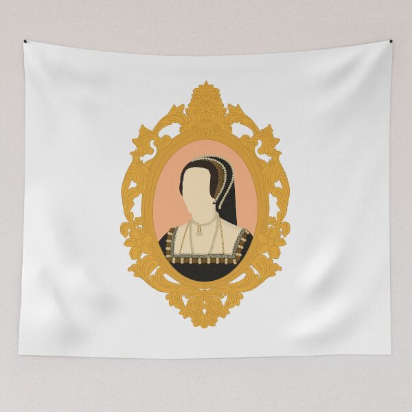 Item preview, Queen Tudor Anne Boleyn Golden Frame designed and sold by FreeOrca.