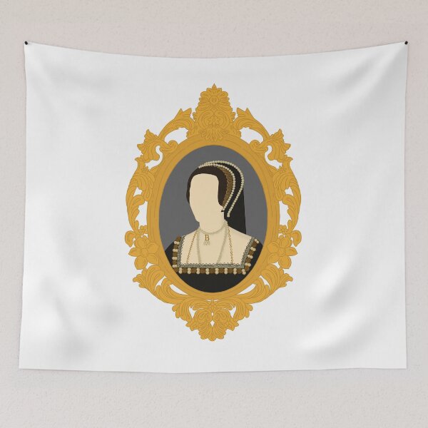 Item preview, Queen Tudor Anne Boleyn Golden Frame designed and sold by FreeOrca.