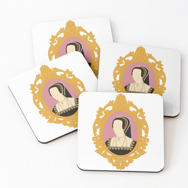 Item preview, Queen Tudor Anne Boleyn Golden Frame designed and sold by FreeOrca.