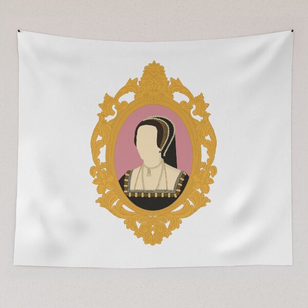 Item preview, Queen Tudor Anne Boleyn Golden Frame designed and sold by FreeOrca.