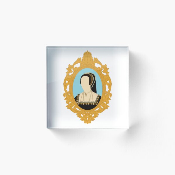 Item preview, Queen Tudor Anne Boleyn Golden Frame designed and sold by FreeOrca.