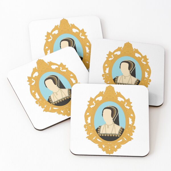 Item preview, Queen Tudor Anne Boleyn Golden Frame designed and sold by FreeOrca.
