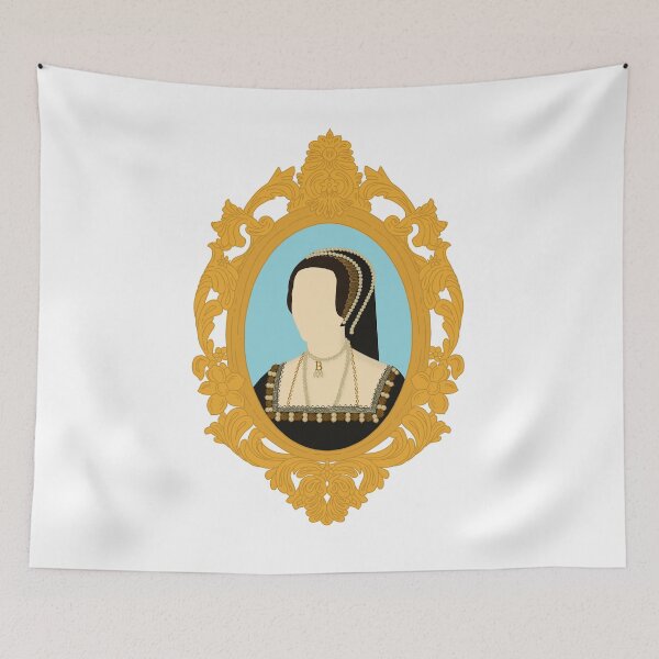 Item preview, Queen Tudor Anne Boleyn Golden Frame designed and sold by FreeOrca.