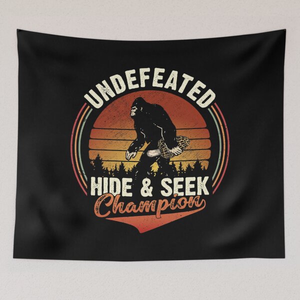 Item preview, Undefeated Bigfoot Hide-and-Seek Champion designed and sold by awesnayang8.