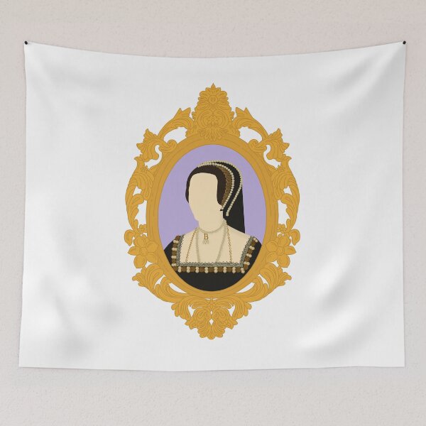 Item preview, Queen Tudor Anne Boleyn Golden Frame designed and sold by FreeOrca.