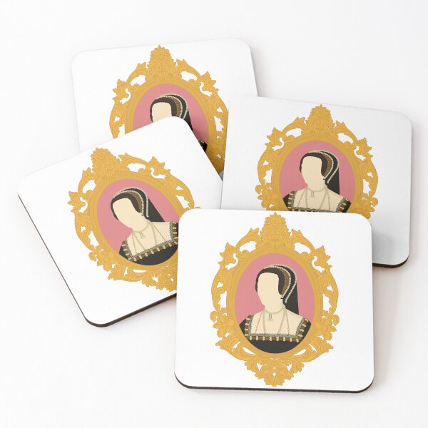 Item preview, Queen Tudor Anne Boleyn Golden Frame designed and sold by FreeOrca.