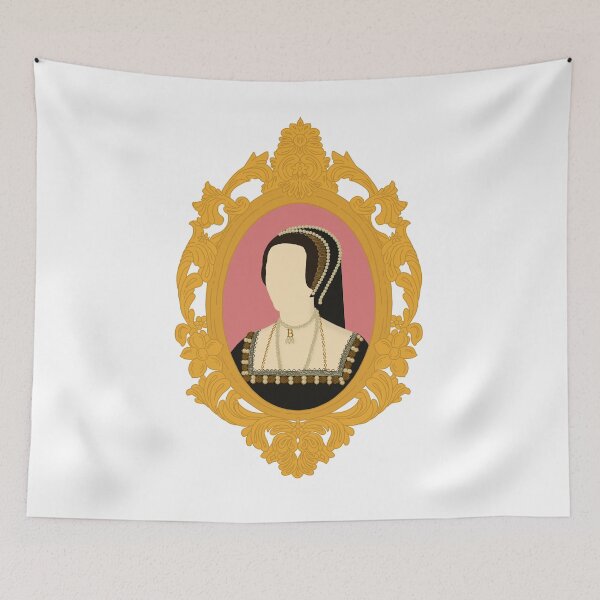 Item preview, Queen Tudor Anne Boleyn Golden Frame designed and sold by FreeOrca.