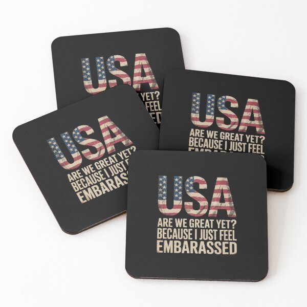 Item preview, Are We Great Yet Cause I Just Feel Embarrassed Anti Trump2 designed and sold by AquaKiev.