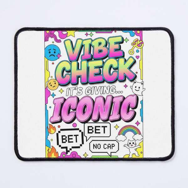 Item preview, Vibe Check it's giving iconic designed and sold by ClickNCart Zone.