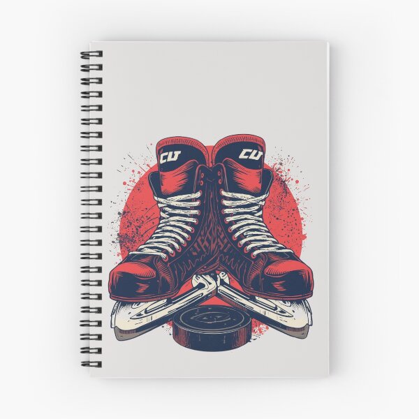 Item preview, Winter Sports Games Hockey Skates Sticker designed and sold by colorleafz.