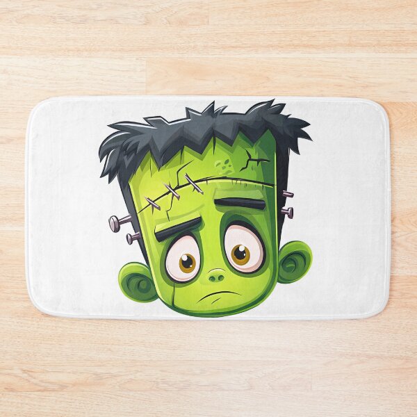 Item preview, Cute Frankenstein Monster Cartoon Illustration designed and sold by DesignArtist.ia.