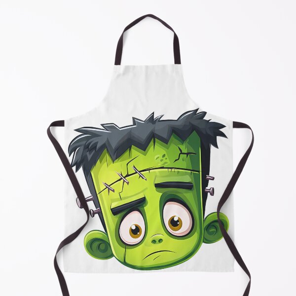 Item preview, Cute Frankenstein Monster Cartoon Illustration designed and sold by DesignArtist.ia.