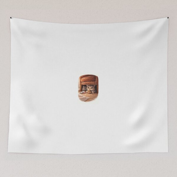 Item preview, The Sweet Stash Cat – Cozy Mischief Illustration designed and sold by LovelyCatGalaxy.