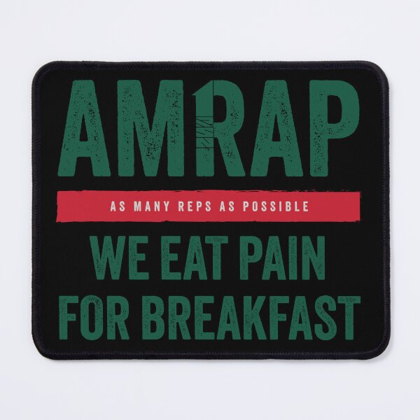 Item preview, 1RSN - AMRAP Motivation Poster – As Many Reps As Possible designed and sold by 1RSN.