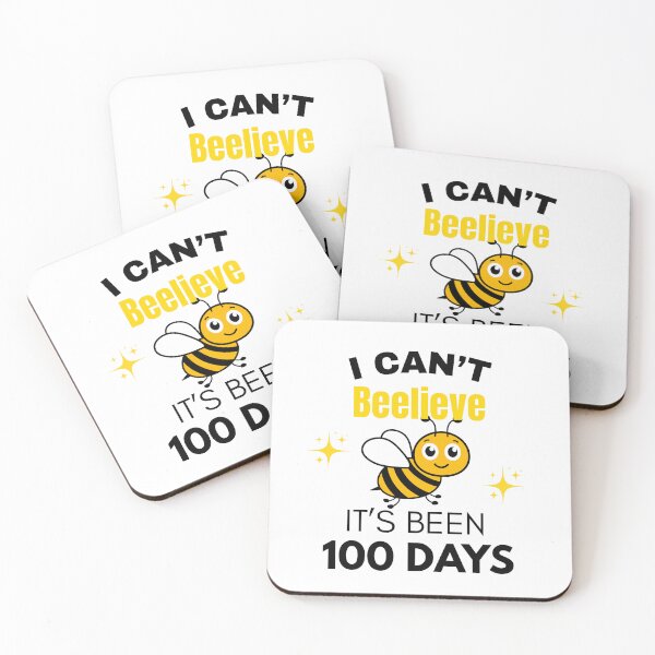 Item preview, I Can't Beelieve It's Been 100 Days designed and sold by Artistshert.