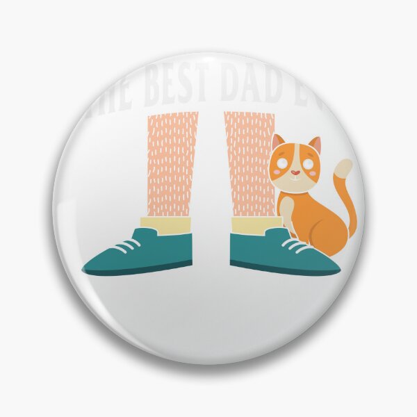Item preview, The Best Dad Ever! For Cat Dads designed and sold by artcultreone.