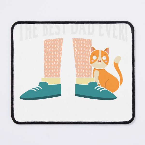 Item preview, The Best Dad Ever! For Cat Dads designed and sold by artcultreone.