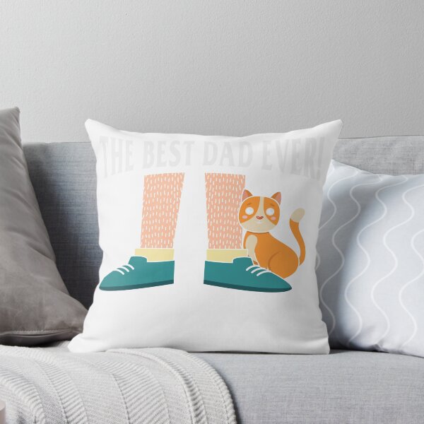Item preview, The Best Dad Ever! For Cat Dads designed and sold by artcultreone.