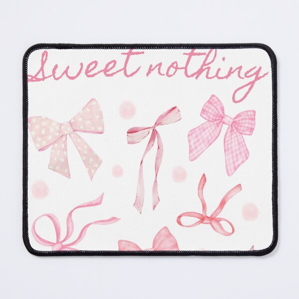 Item preview, Soft Girly Aesthetic Wall Art Sweet Nothing Pink Bow Print designed and sold by ISLASOLANA .