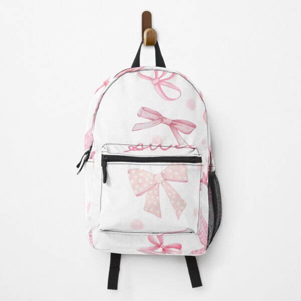 Item preview, Soft Girly Aesthetic Wall Art Sweet Nothing Pink Bow Print designed and sold by ISLASOLANA .