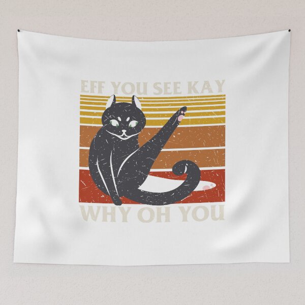 Item preview, Eff You See Kay Why Oh You For Cat Lovers designed and sold by artcultreone.