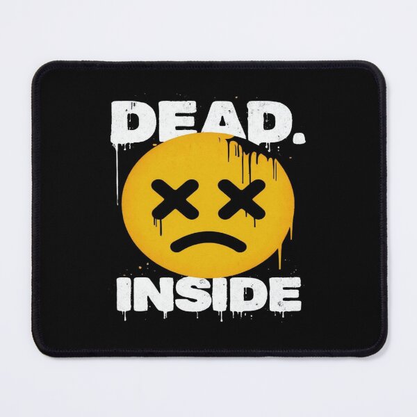 Item preview, Dead Inside Grunge Emoji – Sad Face Art for Dark Aesthetic Lovers, Goth Vibes & Emotional Expression designed and sold by Bright Nest Studio.