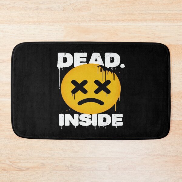 Item preview, Dead Inside Grunge Emoji – Sad Face Art for Dark Aesthetic Lovers, Goth Vibes & Emotional Expression designed and sold by Bright Nest Studio.