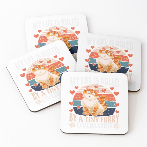 Item preview, My Life Is Ruled By A Tiny Furry Overlord For Cat Lovers designed and sold by artcultreone.